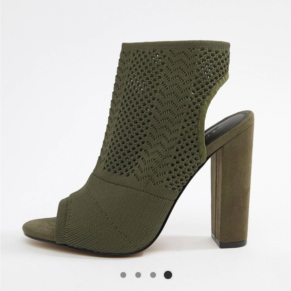 ASOS Wide Fit Hissy Knitted Heel - Picture 4 of 9